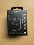 Vault X Toploading Deck Box with 100 Sleeves - Black