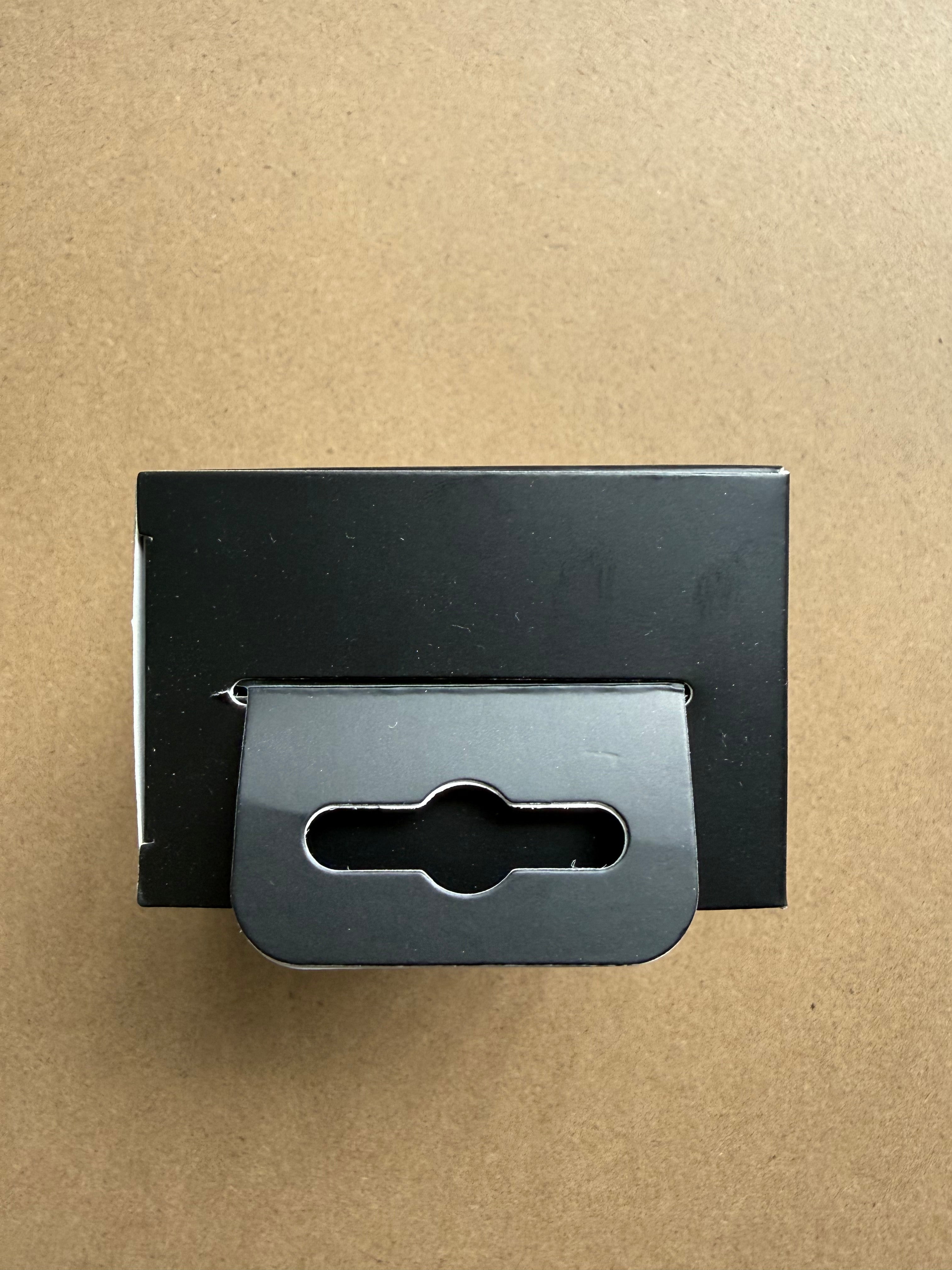 Vault X Toploading Deck Box with 100 Sleeves - Black