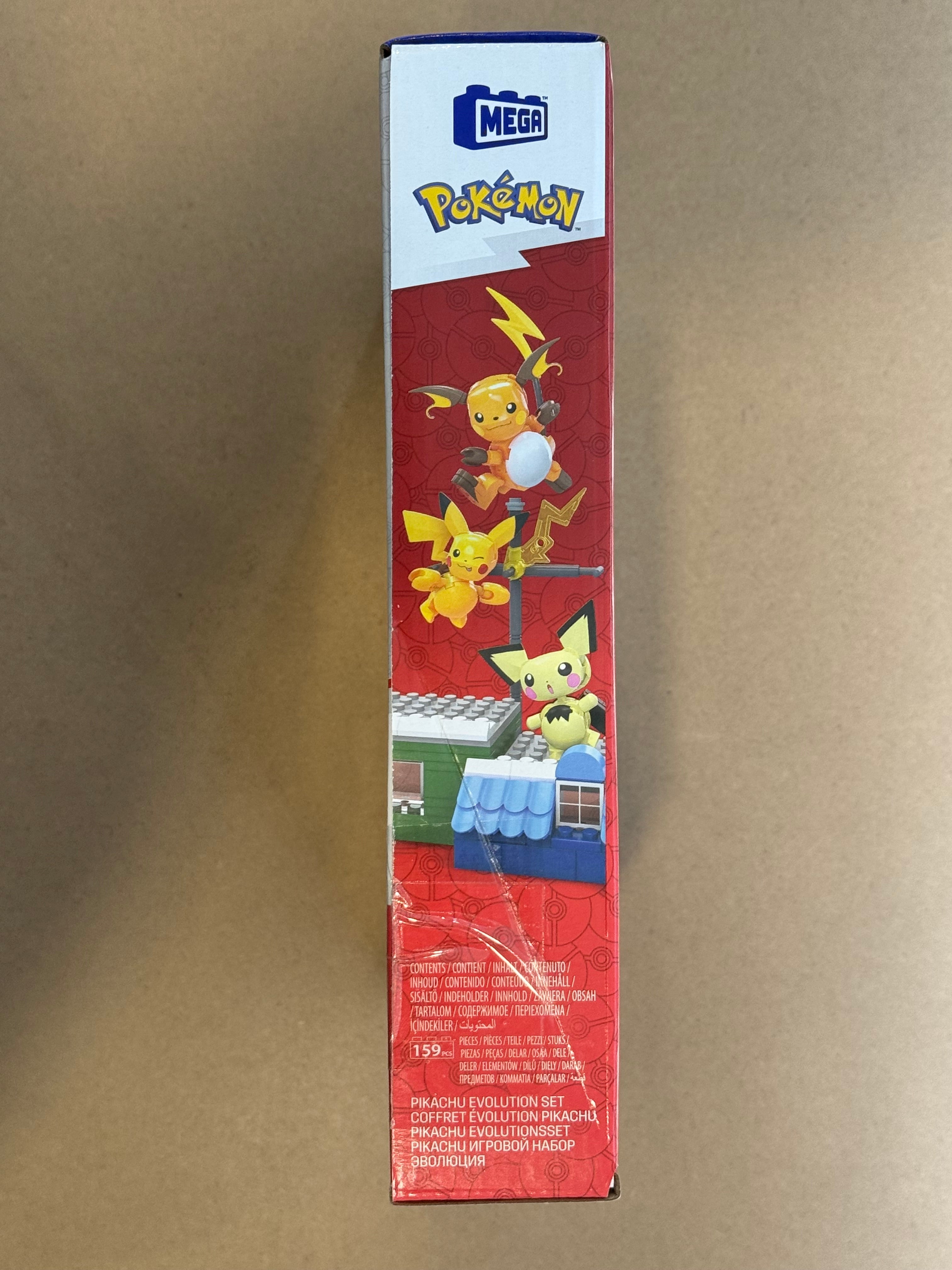 Mega Pokémon Pikachu Evolution Construction Set - 159 Pieces