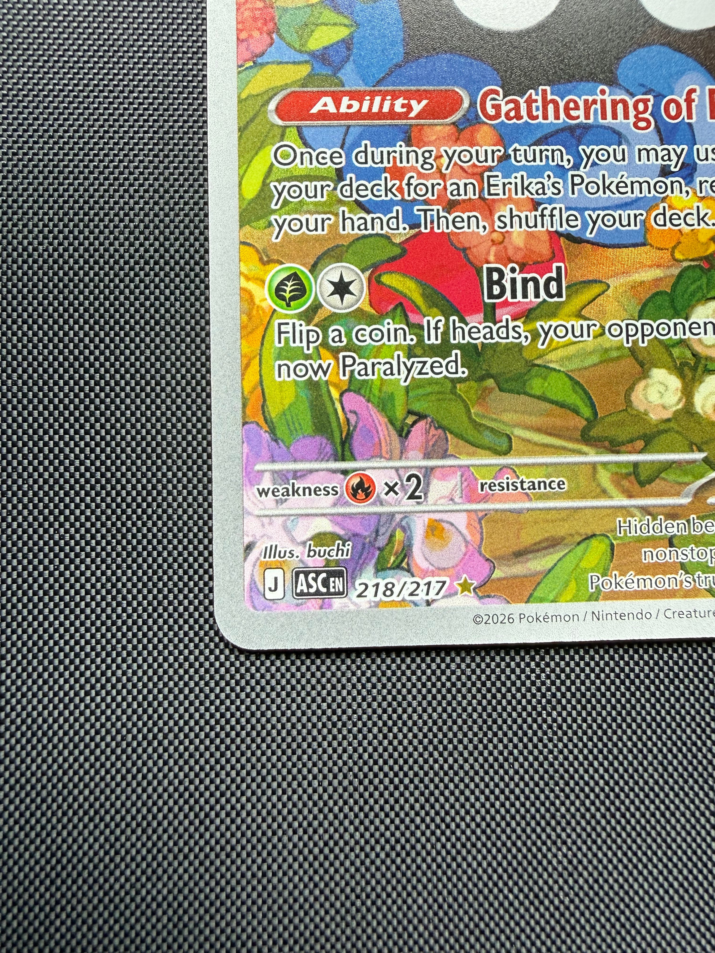 Erika’s Tangela 218/217 - Ascended Heroes - Near Mint Pokémon Card Single