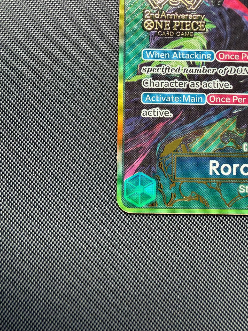 Roronoa Zoro OP06-118 - 2nd Anniversary - One Piece Card Single