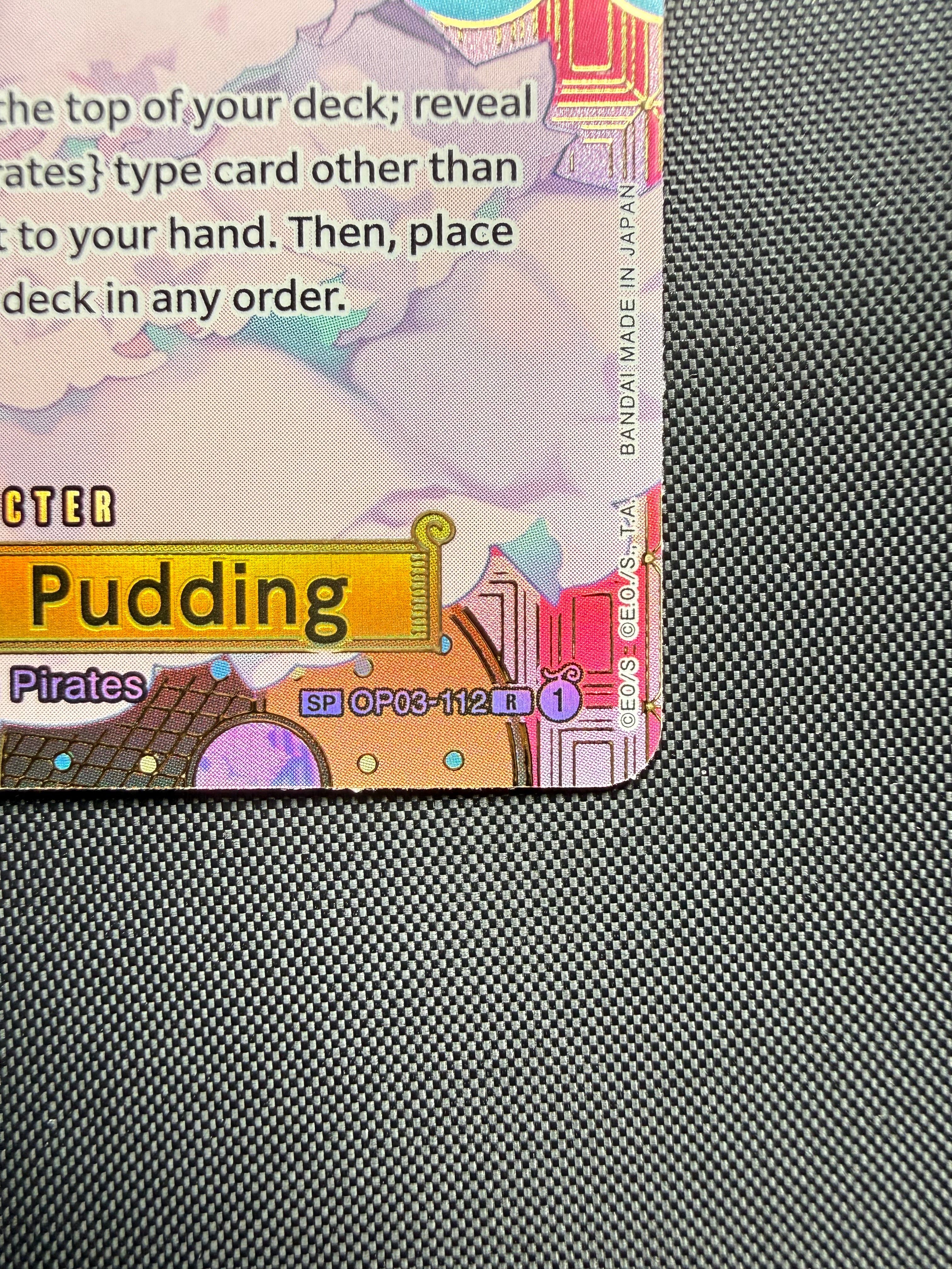 Charlotte Pudding OP03-112 - Alternate Art - Pillars of Strength - Excellent One Piece Card Single