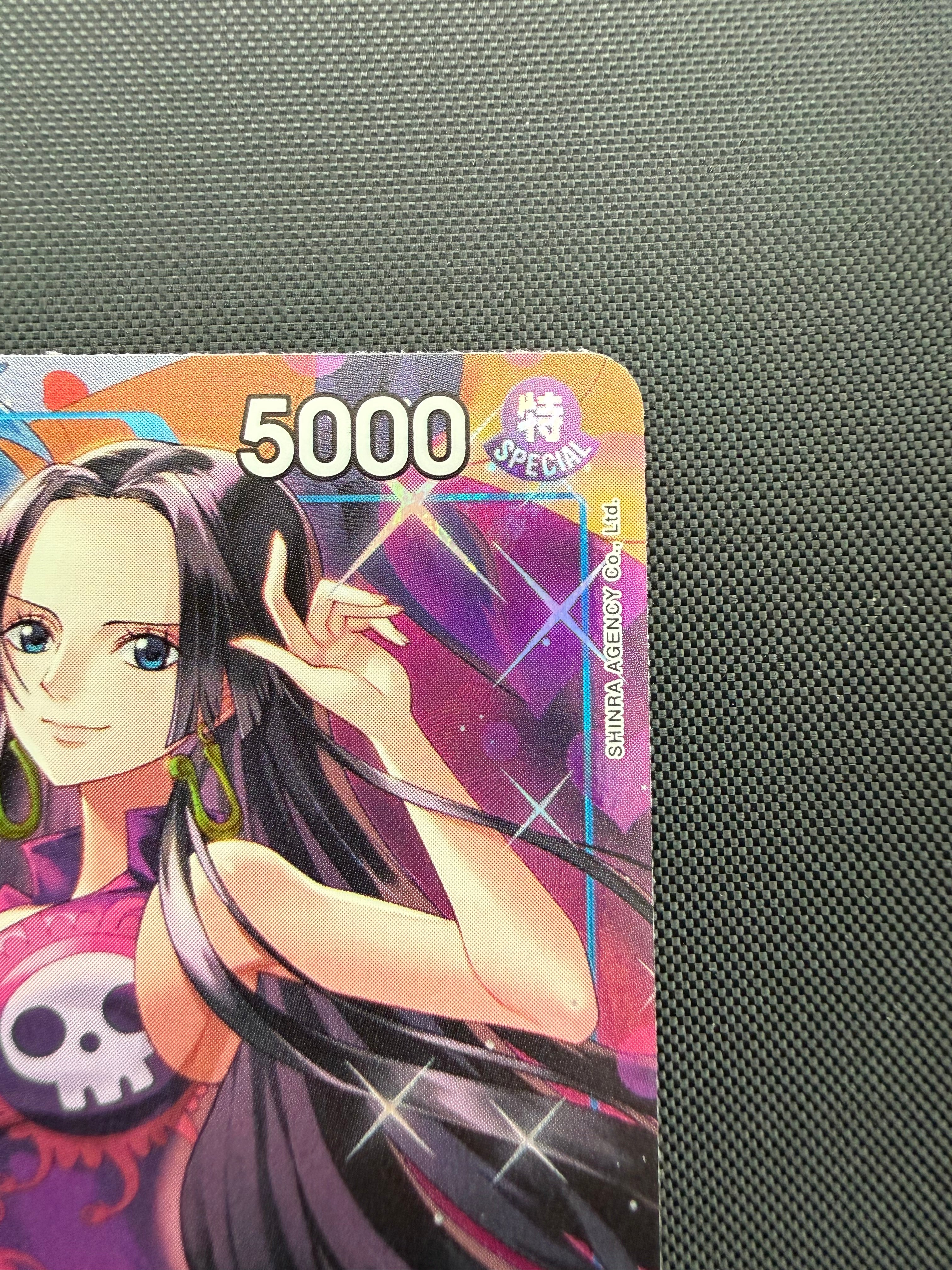 Boa Hancock OP01-078 - Alternate Art - Romance Dawn - Excellent One Piece Card Single