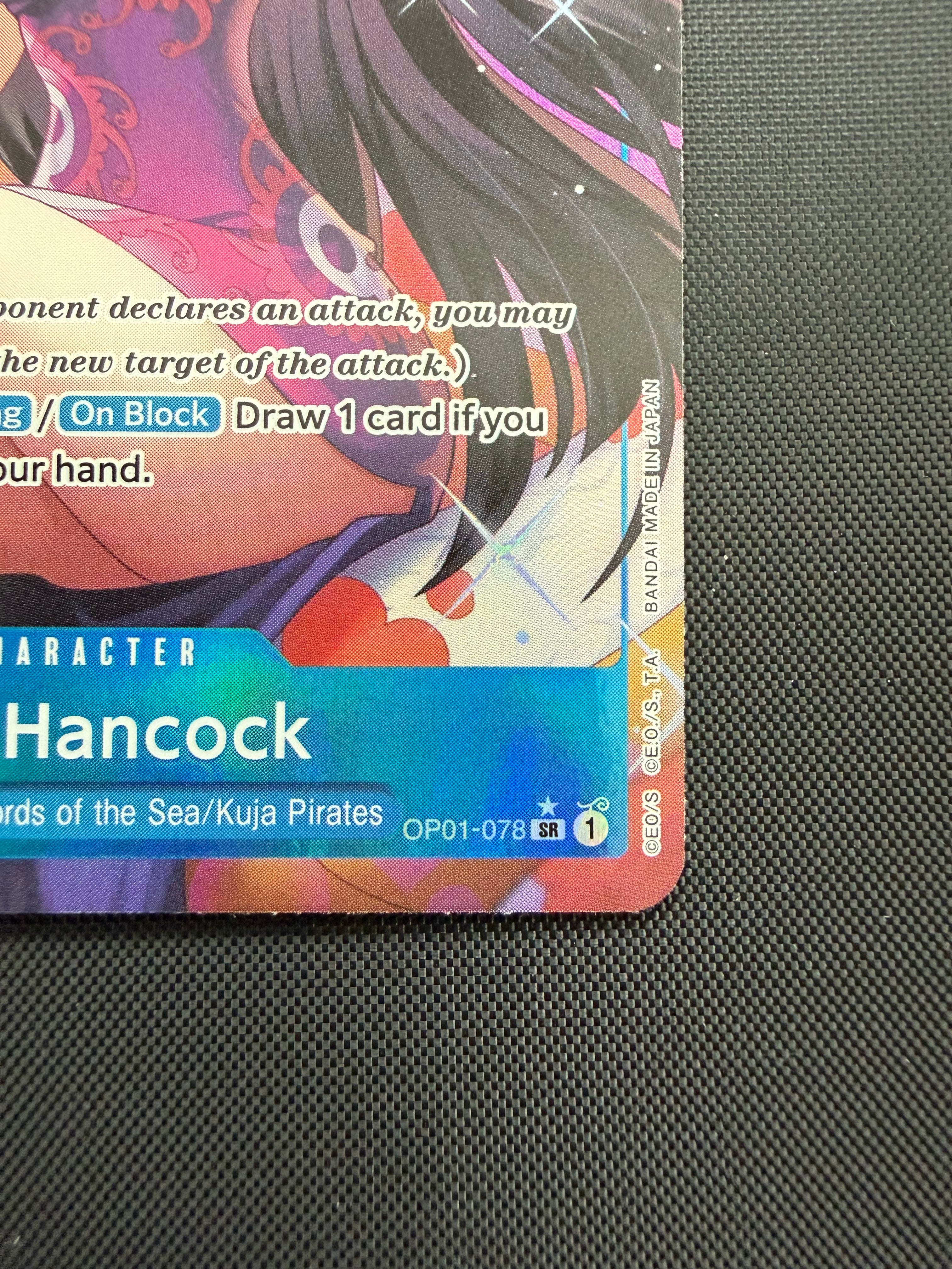 Boa Hancock OP01-078 - Alternate Art - Romance Dawn - Excellent One Piece Card Single