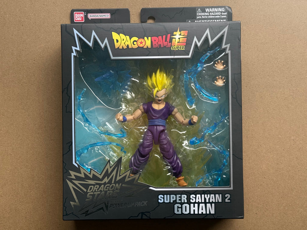 Dragon Ball Super Dragon Stars Super Saiyan 2 Gohan Power Pack Action Figure