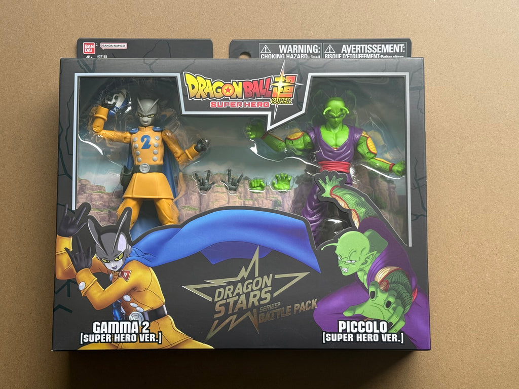 Dragon Ball Super Dragon Stars Gamma 2 and Piccolo Battle Pack Action Figures
