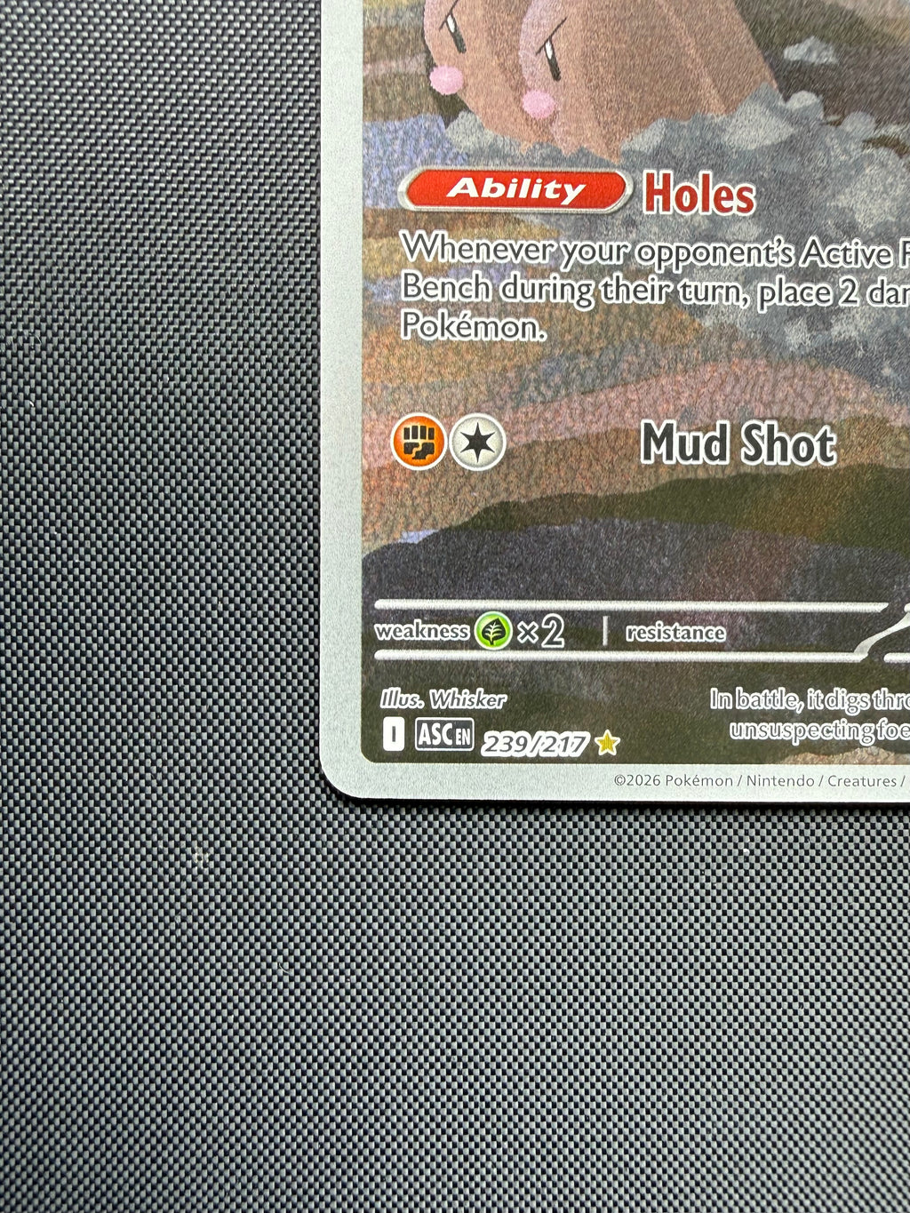 Team Rocket’s Dugtrio 239/217 - Ascended Heroes - Excellent Pokémon Card Single