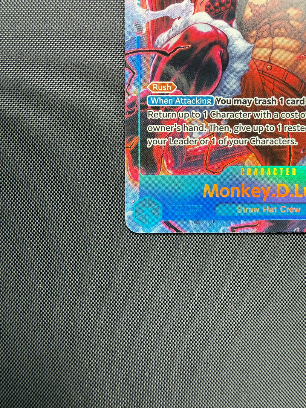 Monkey.D.Luffy OP11-118 SEC - Alternate Art - A Fist of Divine Speed - Excellent One Piece Card Single