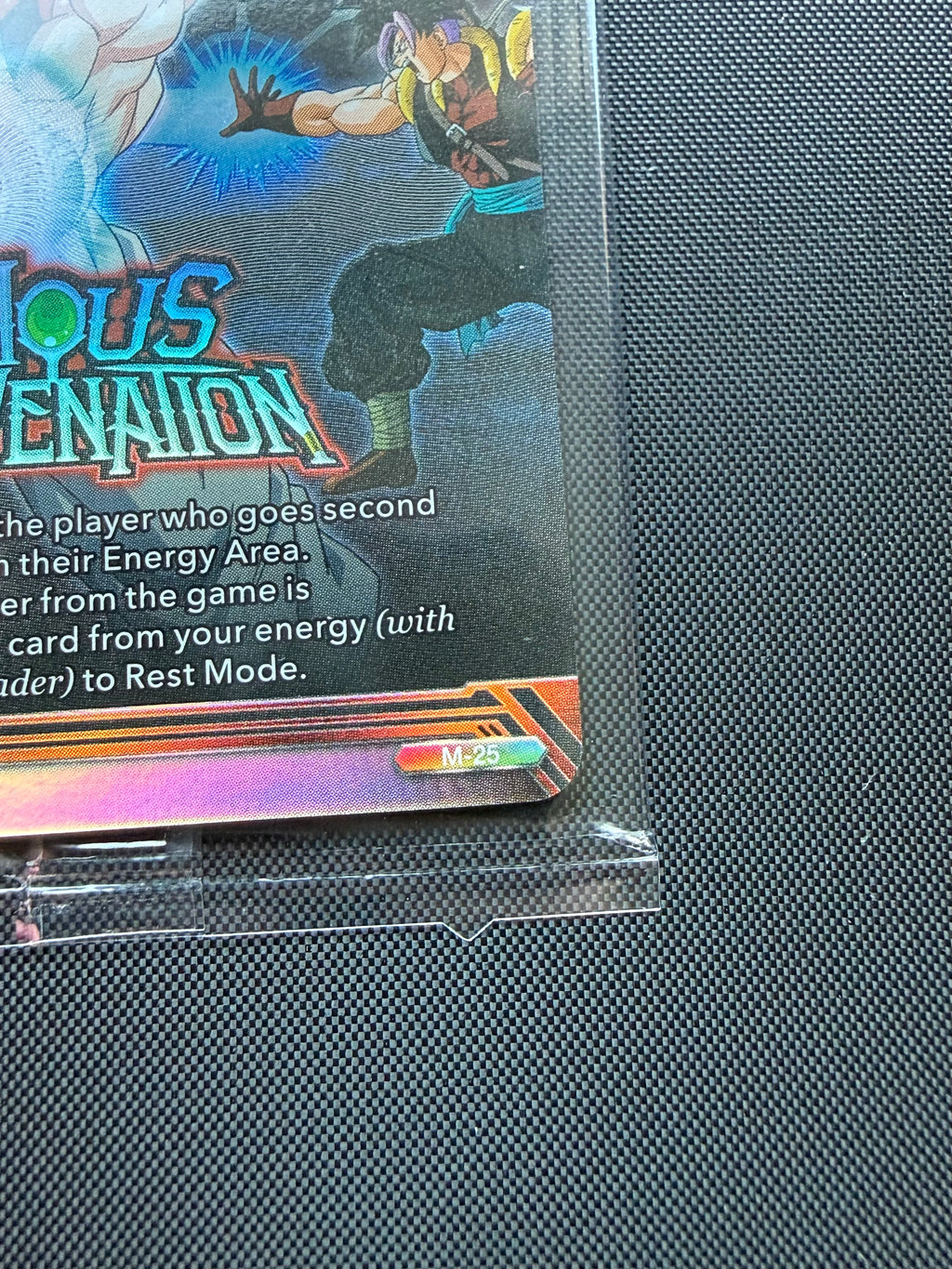 Vicious Rejuvenation M-25 Energy Marker - Fearsome Rivals - Sealed Near Mint Dragon Ball Card Single
