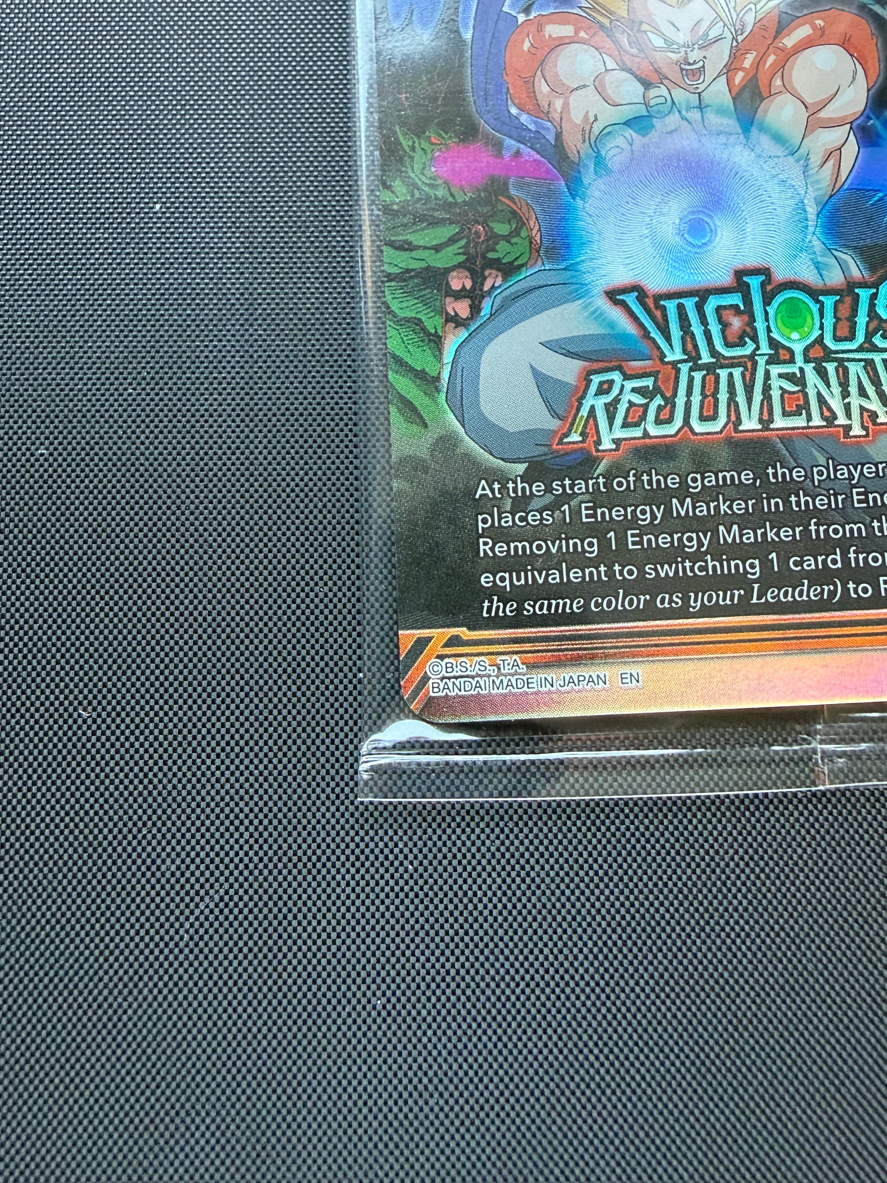 Vicious Rejuvenation M-25 Energy Marker - Fearsome Rivals - Sealed Near Mint Dragon Ball Card Single