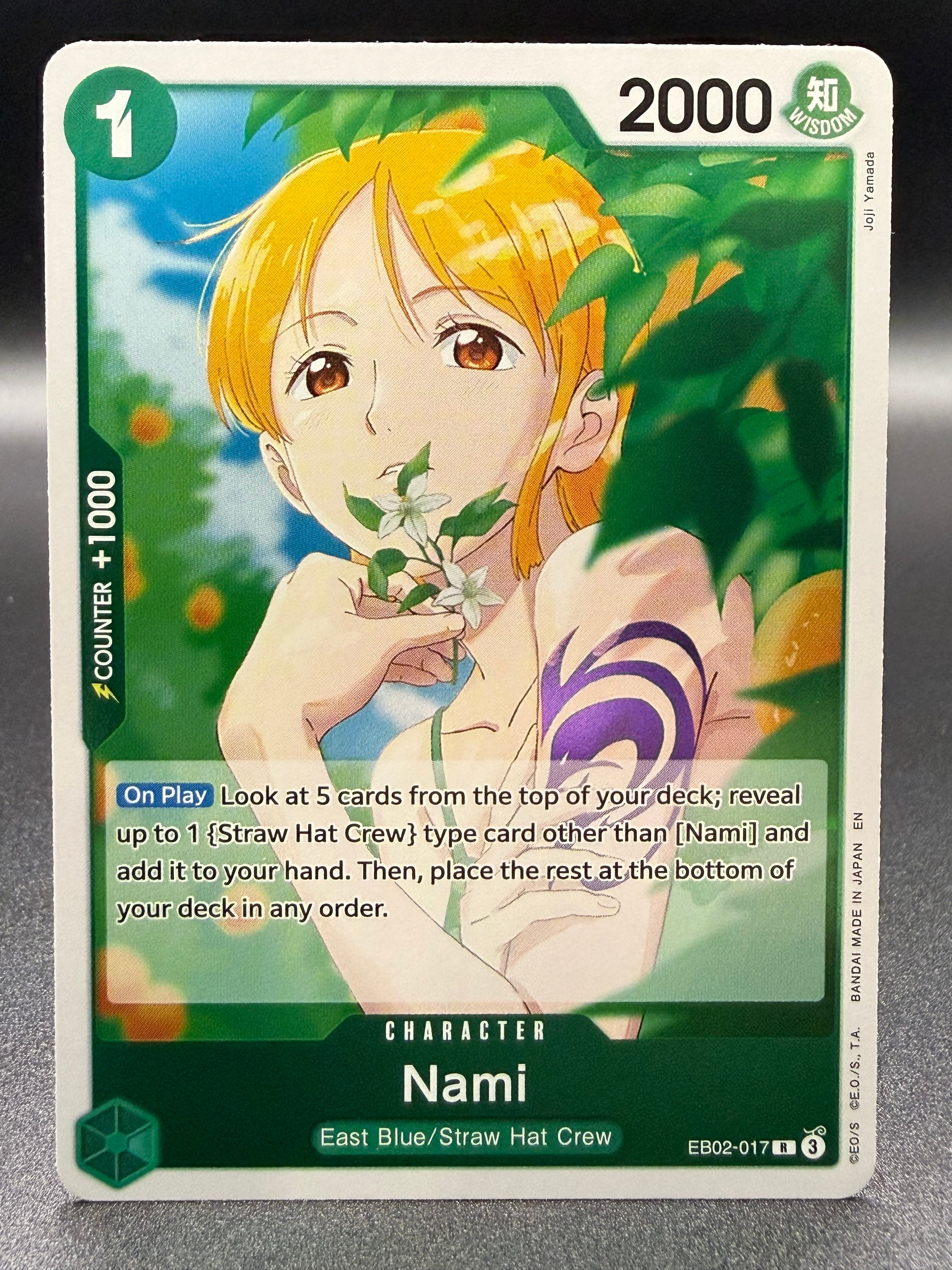 Nami EB02-017 - Anime 25th Collection - Near Mint One Piece Card Single