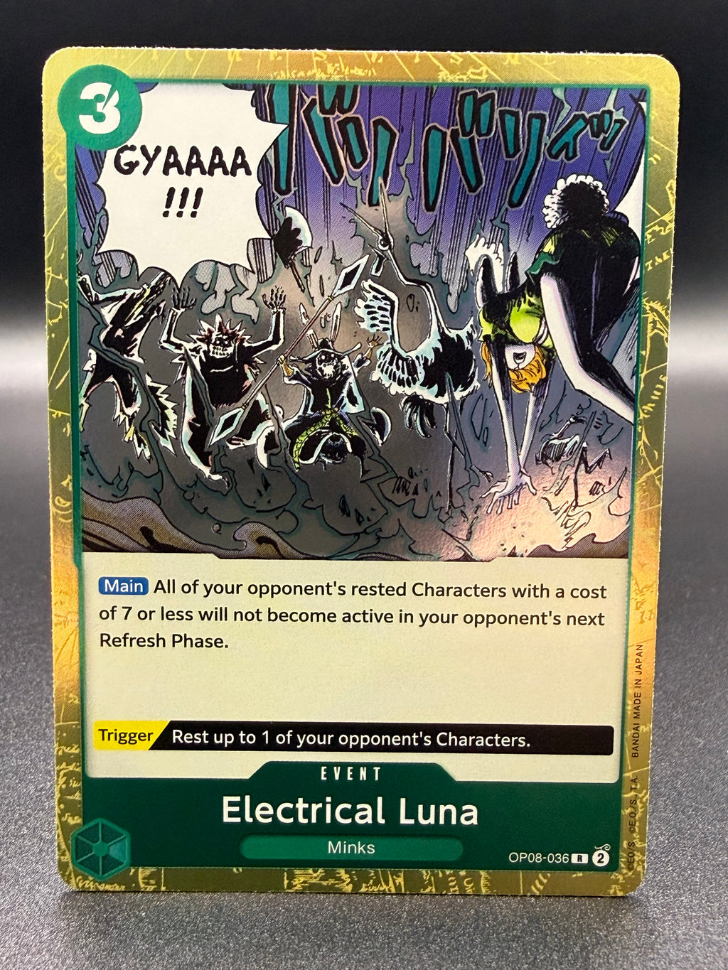 Electrical Luna OP08-036 - Two Legends - Near Mint One Piece Card Single