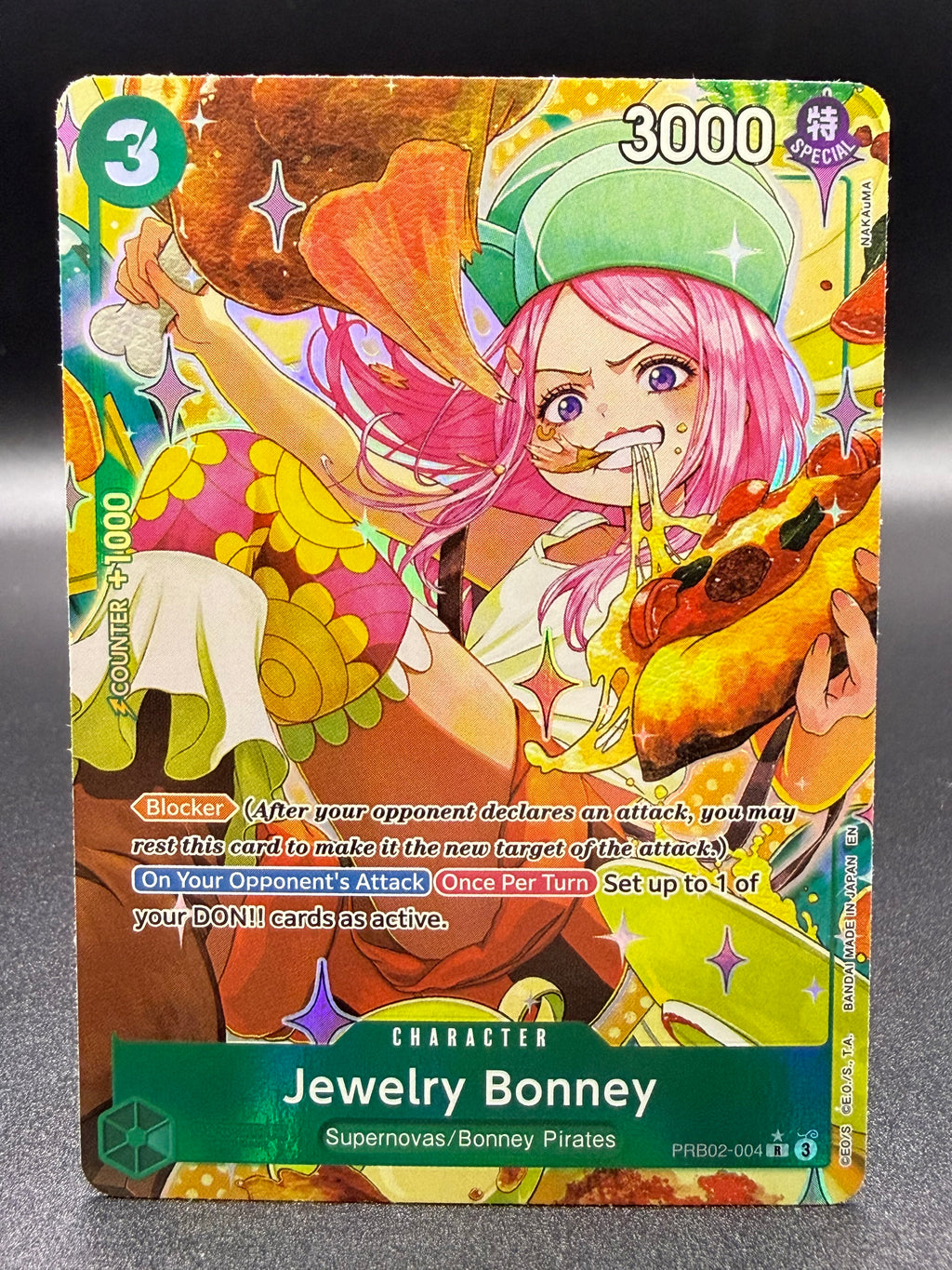 Jewelry Bonney PRB02-004 - Alternate Art - One Piece Card The Best Vol.2 - Excellent One Piece Card Single