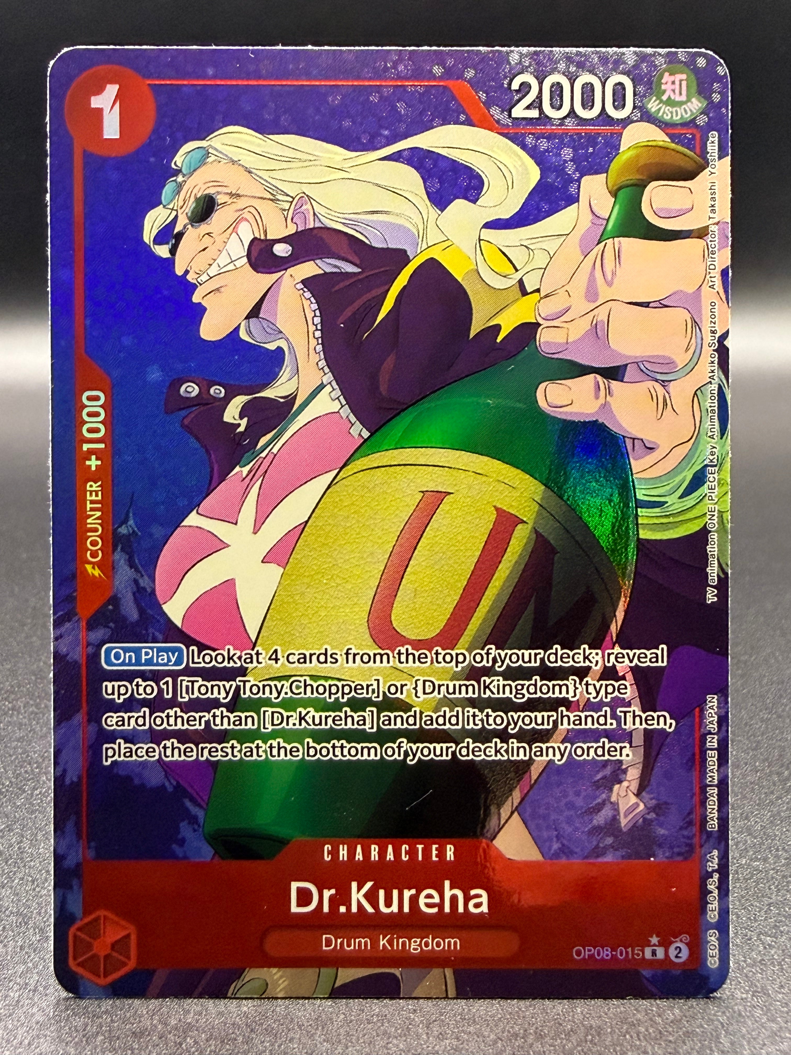 Dr. Kureha OP08-015 - Alternate Art - Two Legends - Near Mint One Piece Card Single