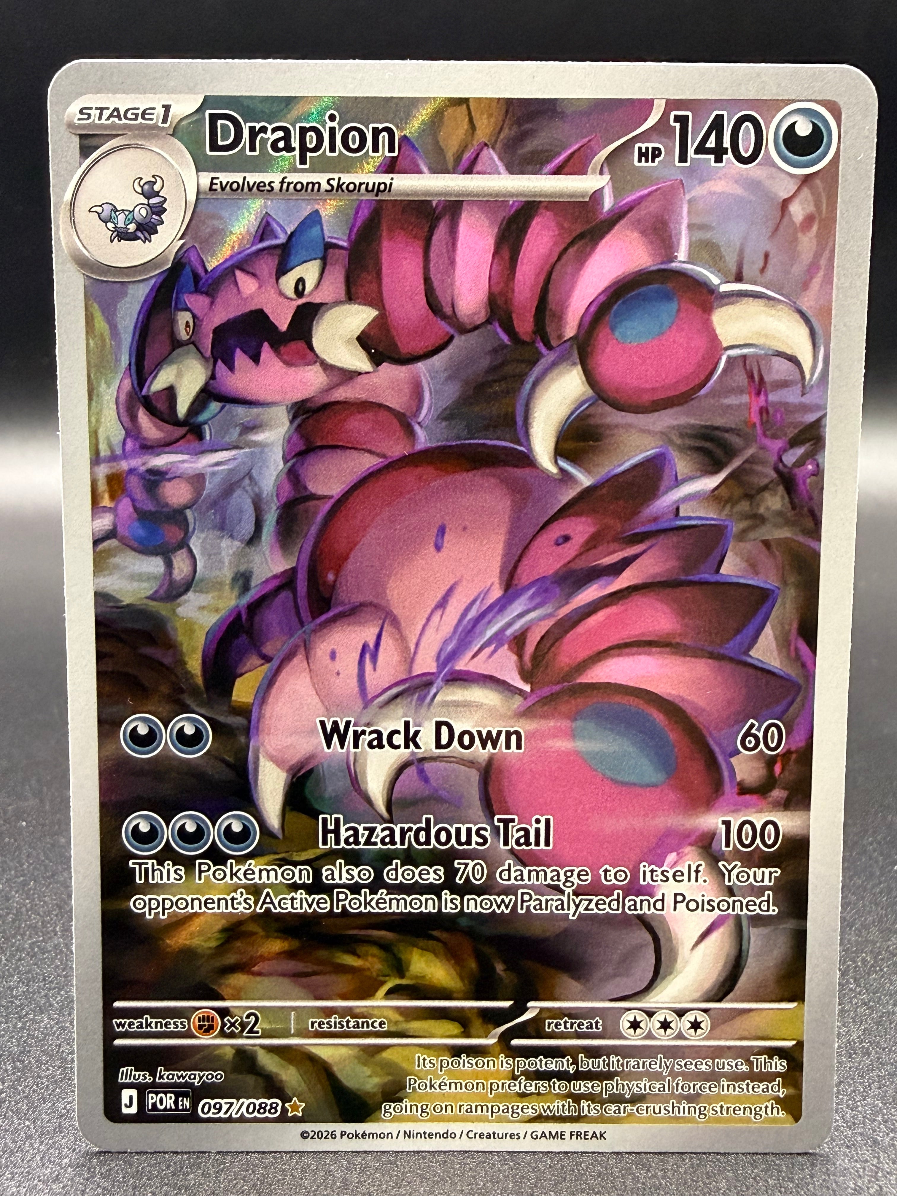 Drapion 097/088 - Perfect Order - Near Mint Pokémon Card Single