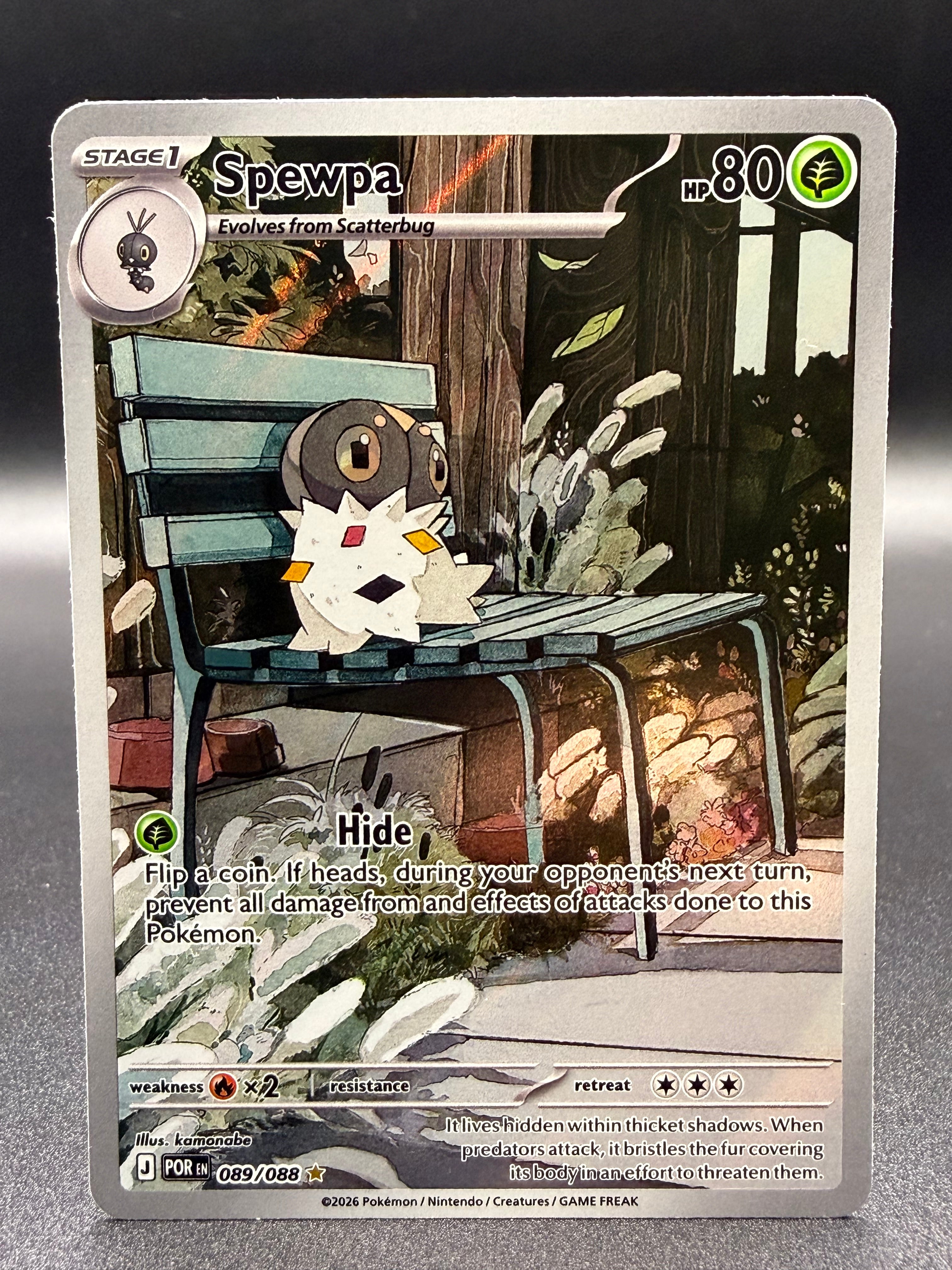 Spewpa 089/088 - Perfect Order - Near Mint Pokémon Card Single