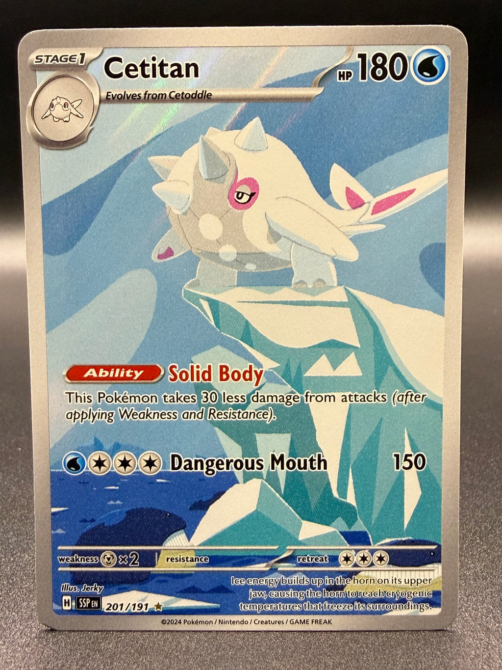Cetitan 201/191 - Surging Sparks - Lightly Played Pokémon Card Single