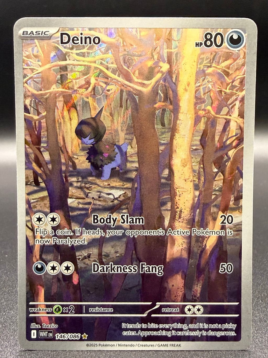 Deino 146/086 Pokémon Card