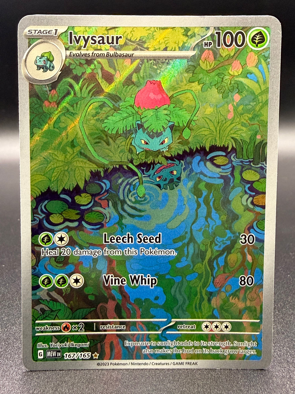 Ivysaur 167/165 - Pokémon 151 - Lightly Played Pokémon Card Single