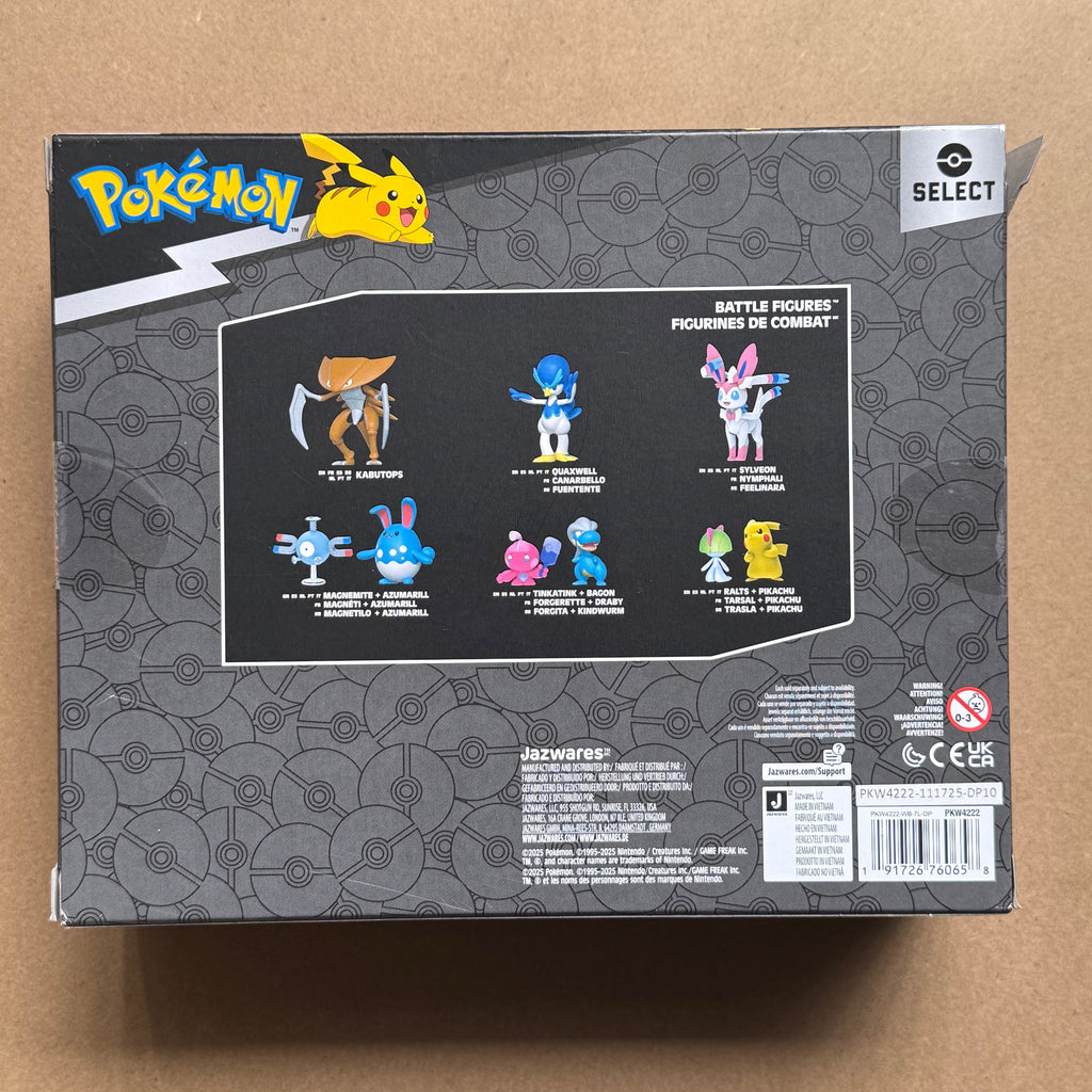 Pokémon Select Evolution Multi Pack - Eevee, Espeon and Umbreon Figures